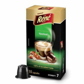 Cafe Rene Hasselnuss Kaffee Kapsułki do Nespresso 10 szt.