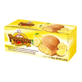 Papagena Ciastka z Kremem Cytrynowym 150 g