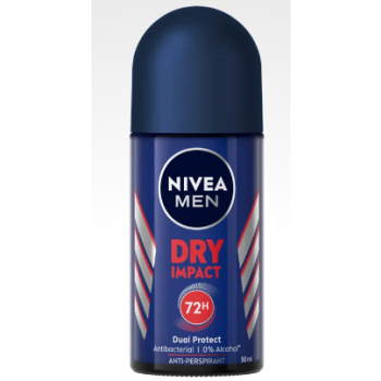 Nivea Men Dry Impact Antyperspirant Roll-on 50 ml