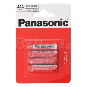 Panasonic Zinc Carbon Baterie AAA 4 szt.