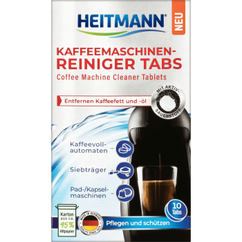 Heitmann Tabletki do Czyszczenia Ekspresów do Kawy 10 szt.