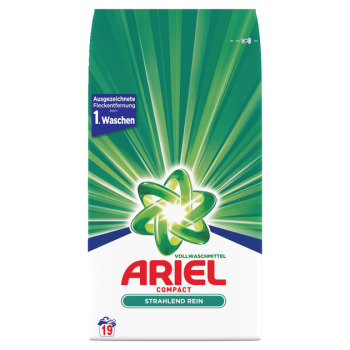 Ariel Compact Strahlend Rein Universal 19 prań