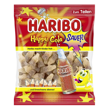 Haribo Happy-Cola Sauer Żelki 175 g