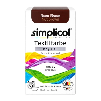 Simplicol Expert Barwnik do Tkanin Nuss-Braun 150 g