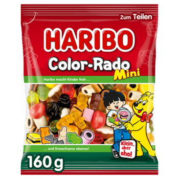 Haribo Color-Rado Minis Żelki 160 g