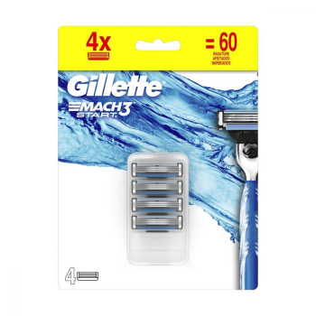 Gillette Mach 3 Start Ostrza 4 szt.