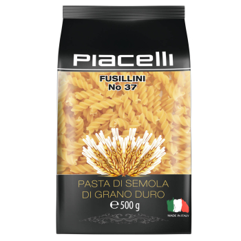 Piacelli Fusillini Makaron z Semoliny 500 g