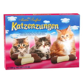 MaitreTruffout Kocie Języczki Mleczno-Białe 100 g