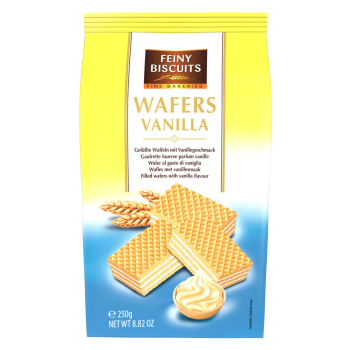 Feiny Biscuits Wafelki Waniliowe 250 g