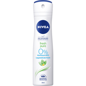 Nivea Fresh Pure Dezodorant Spray 150 ml