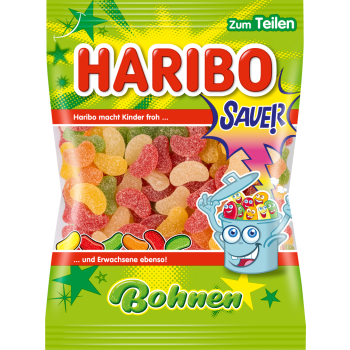 Haribo Bohnen Sauer Żelki 200 g