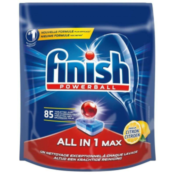 Finish Alles in 1Max Tabletki do zmywarki 85 szt Citron