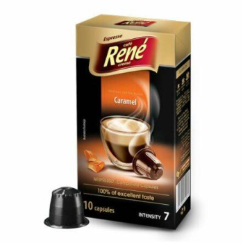 Cafe Rene Caramel Kaffee Kapsułki do Nespresso 10 szt.
