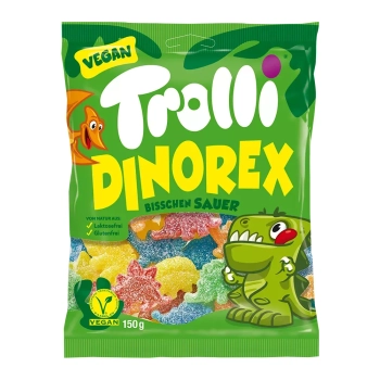 Trolli Dinorex Żelki 150 g