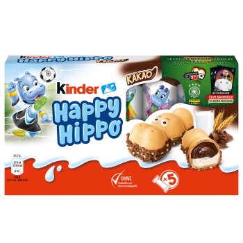 Kinder Happy Hippo Kakao 5 szt.