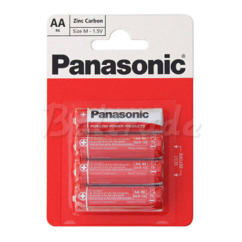 Panasonic Zinc Carbon Baterie AA 4 szt.