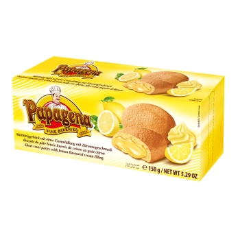 Papagena Ciastka z Kremem Cytrynowym 150 g