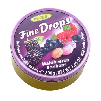 Woogie Landrynki w Puszce Leśne Owoce 200 g