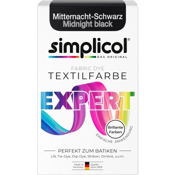 Simplicol Expert Barwnik do Tkanin Mitternacht-Schwarz 150 g