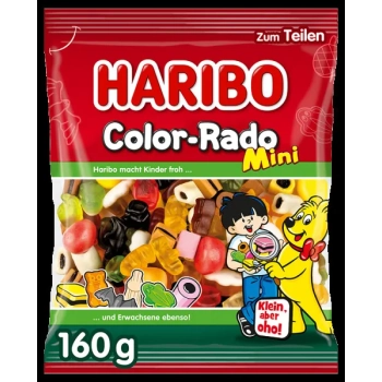 Haribo Color-Rado Minis Żelki 160 g