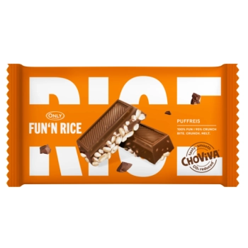 Only Puffed rice ChoViva Alternatywa dla Czekolady bez Kakao z Ryżem Dmuchanym 100 g