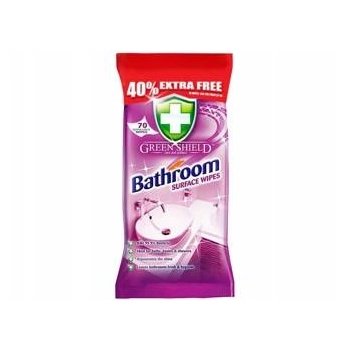 Green Shield Bathroom Chusteczki Nawilżone do Łazienki 70 szt.