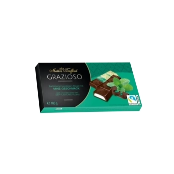 MaitreTruffout Grazioso Czekoladki z Nadzieniem Miętowym 100 g