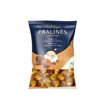 MaitreTruffout Praliny z Mlecznej Czekolady z Kremem Cappuccino 125 g