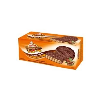 Papagena Wafle Pomarańczowe w Ciemnej Czekoladzie 120 g