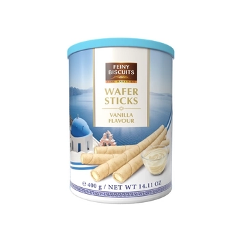 Feiny Biscuits Rurki Waflowe z Nadzieniem Waniliowym 400 g