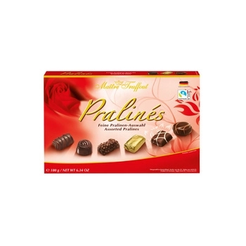 MaitreTruffout Assorted Pralines Red 180 g