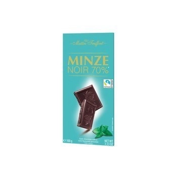 MaitreTruffout Czekolada Gorzka 70% o Smaku Miętowym 100 g