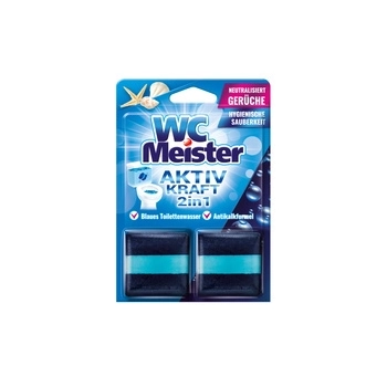 WC Meister Aktiv Kraft 2 in 1 Blaues 2x 50 g