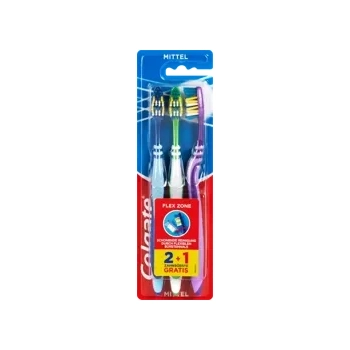 Colgate Flex Zone Szczoteczka do Zębów 3 szt. DE