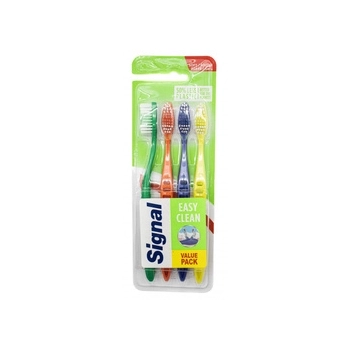 Signal Easy Clean Medium Szczoteczka do Zębów 4 szt.