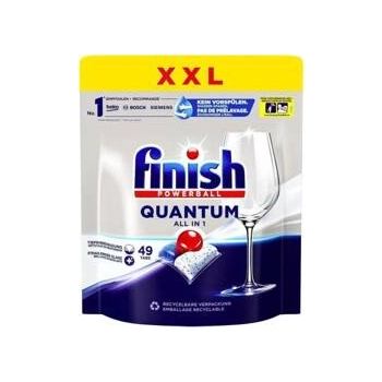 Finish Powerball Quantum all in1 Kapsułki do Zmywarki 49 szt.