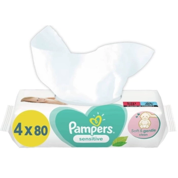 Pampers Sensitive Chusteczki Nawilżone 320 szt.