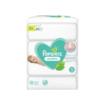 Pampers Sensitive Chusteczki Nawilżone 320 szt.