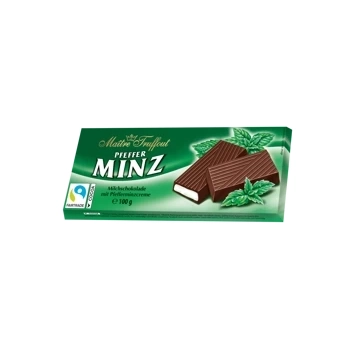 Maitre Truffout Czekolada Nadziewana Miętowa 100 g