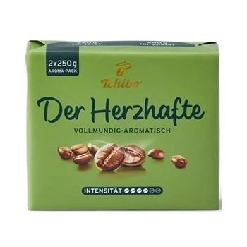 Tchibo Der Herzhafte Kawa Mielona 2 x 250 g