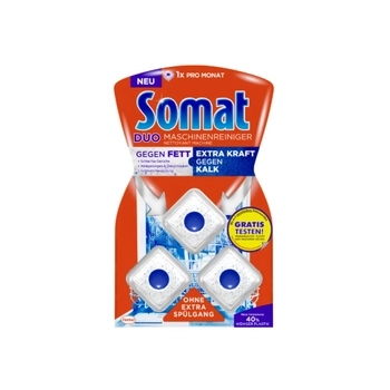 Somat Duo Tabletki do Czyszczenia Zmywarki 3 x 19 g