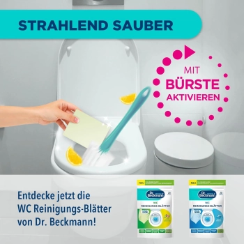 Dr. Beckmann Listki do Czyszczenia WC Ocean Breeze 20 szt.