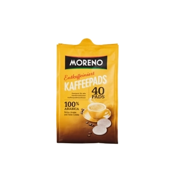 Moreno Bezkofeinowa Kawa w Padach 40 szt.