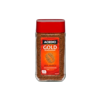 Moreno Bezkofeinowa Kawa Rozpuszczalna 100 g