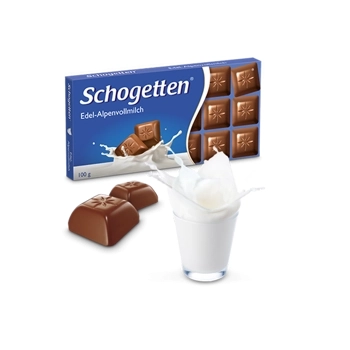Schogetten Edel-Alpenvollmilch Czekolada 100 g