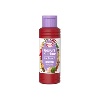 Hela Ketchup Curry Knoblauch Pikant - Czosnek 300 ml