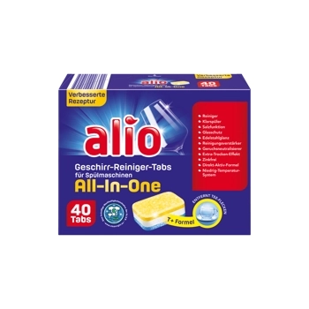 Alio all in one Tabletki do Zmywarki 40 szt.