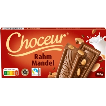 Choceur Rahm Mandel Czekolada Mleczna z Migdałami 200 g