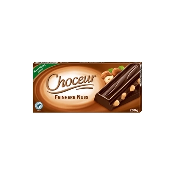 Choceur Feinherb Nuss - Czekolada Gorzka z Orzechami 200 g