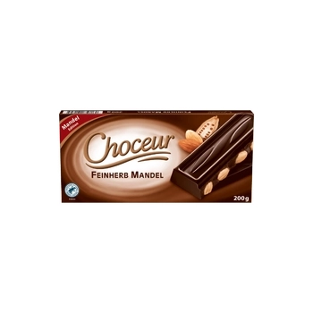 Choceur Feinherb Mandel Czekolada Deserowa z Migdałami 200 g